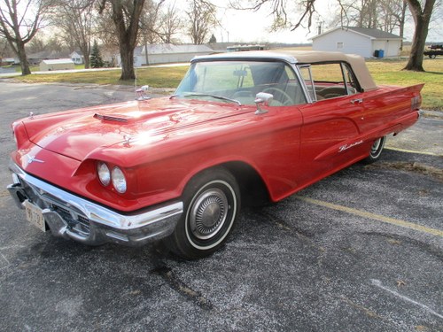 1960 Ford Thunderbird Convertible For Sale