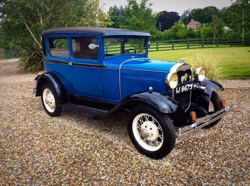 1929 FORD MODEL A 2 DOOR SALOON - MAY PX For Sale