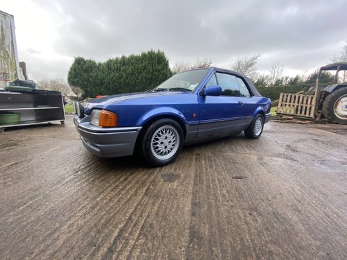 1990 Ford escort XR3I cabriolet special edition For Sale