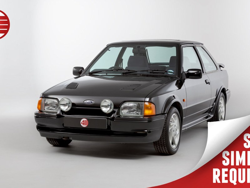 Ford Escort RS Turbo /// Just 12k Miles From New!