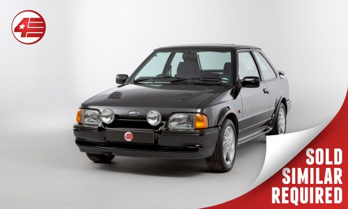 1991 Ford Escort RS Turbo /// Just 12k Miles From New! VENDUTO