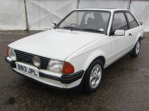 1984 Ford Escort XR3i at ACA 27th and 28th February For Sale by Auction