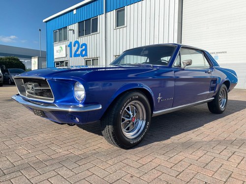 MUSTANG 289v8 - 1967 - BLUE (NOW SOLD) - SOLD