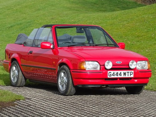 1990 Ford Escort XR3i Cabriolet For Sale by Auction