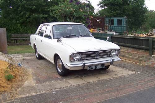 1970 Ford Contina Mk 2 1300 cc SOLD