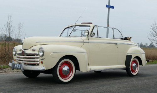 Ford V8 Super Deluxe Convertible Coupe 1946 For Sale