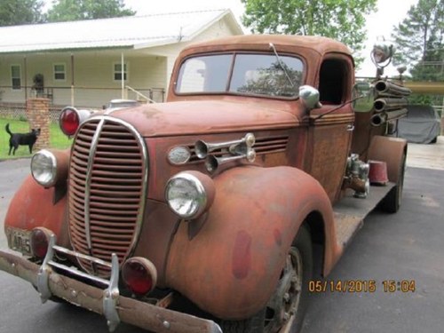 1939 Ford Fire Truck For Sale