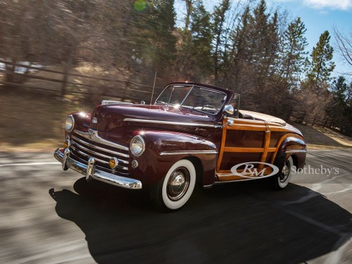 1947 Ford Super DeLuxe Sportsman Convertible  For Sale by Auction