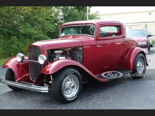 1932 Ford Three-Window Coupe Custom  For Sale by Auction