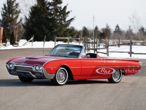 1962 Ford Thunderbird Sports Roadster  For Sale by Auction