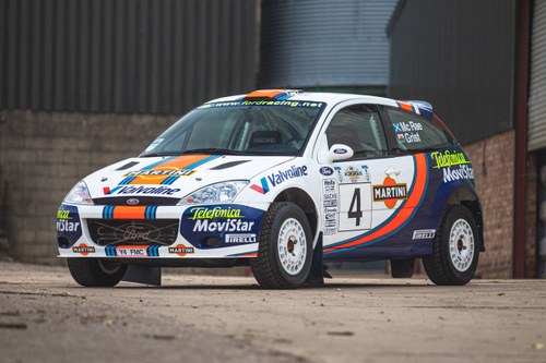 2001 Ford Focus WRC.  Ex-Colin McRae For Sale by Auction