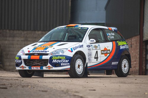 2001 Ford Focus WRC. Ex-Colin McRae For Sale by Auction