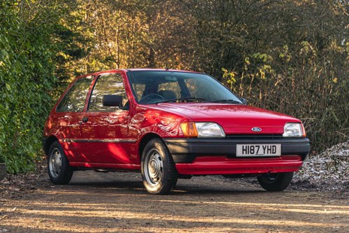 1991 Ford Fiesta Mk3 1.1 Popular Plus For Sale by Auction