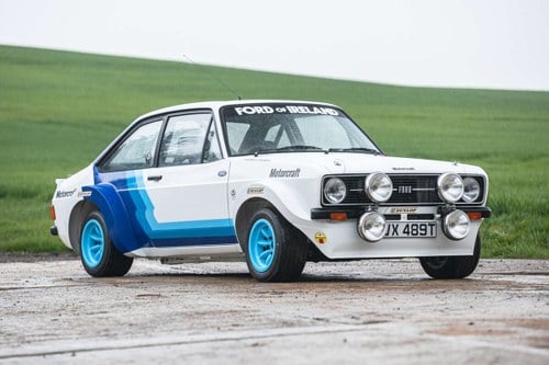 1979 Ford Escort - Russell Brookes Manx Rally Winning Car For Sale by Auction