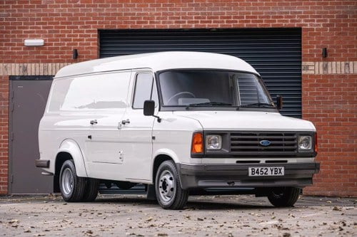 1984 Ford MK2 Transit Twin Wheel LWB Custom Van For Sale by Auction
