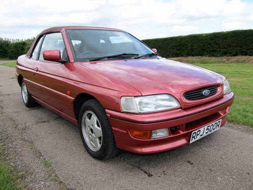 1993 Ford Escort 1.8Si Cabriolet For Sale