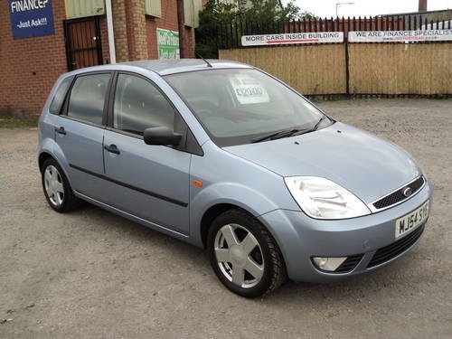 2004  04 04 ford fiesta flame 1-4 flame 5 door in metalic blue For Sale