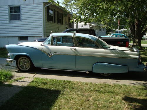 1955 Ford Crown Victoria Blue&White In vendita