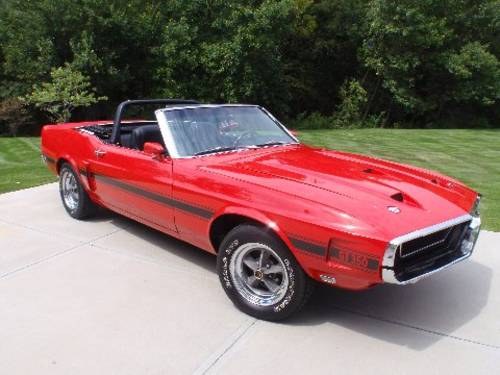1969 Ford Mustang Shelby GT350 Convertible For Sale