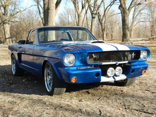 1966 Ford Mustang Convertible Shelby GT350 Styling For Sale