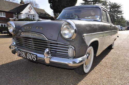 1959 Ford Zodiac with factory overdrive SOLD