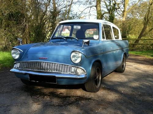 1965 Nicely Modified Ford Anglia 105e, Lowered Price SOLD