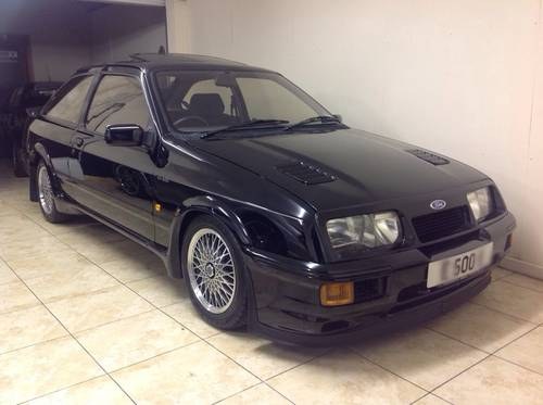 1987 FORD SIERRA RS500 COSWORTH - JUST 33,000 MILES SOLD