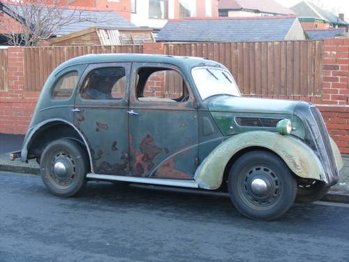 1937 FORD 7W Restoration project with V5c VENDUTO