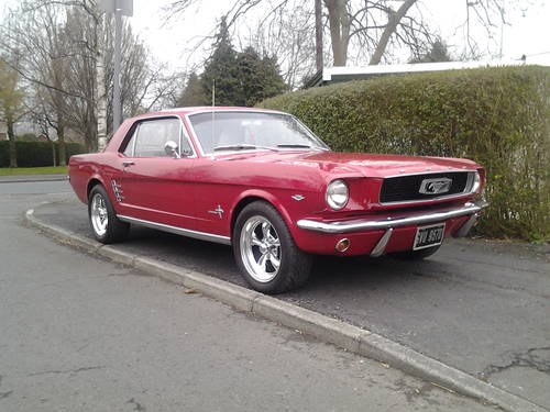 1966 FORD MUSTANG A CODE 289 V8 C4 AUTO SOLD