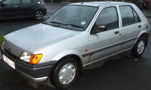 1989 F reg silver Fiesta - runaround, spares or project SOLD