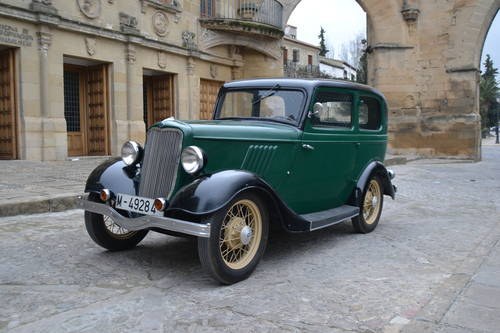 1934 Nice Ford Y 8hp LHD SOLD