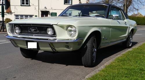 1968 Classic Ford Mustang SOLD