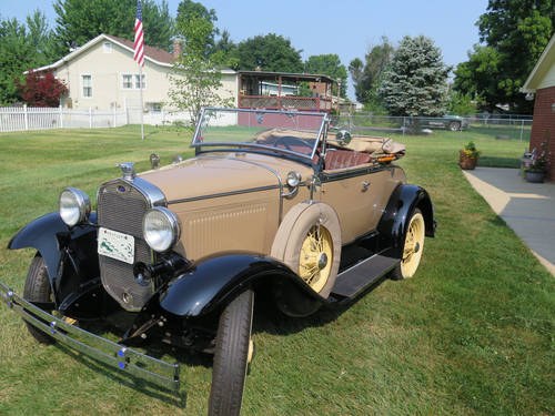 1930 Ford Model A Roadster--Pristine Award Winner For Sale