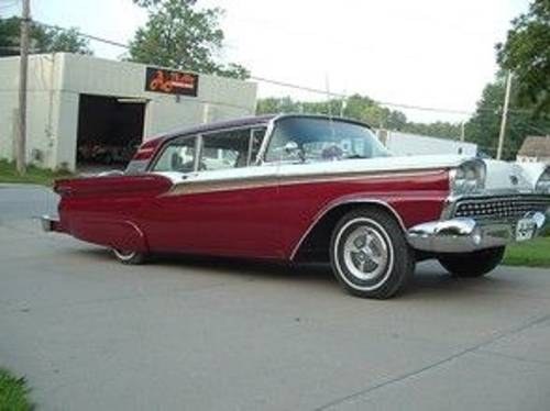1959 Ford Galaxie 500 2DR HT SOLD