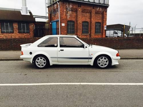 1985 Ford Escort Series 1 RS Turbo 64000 Miles SOLD
