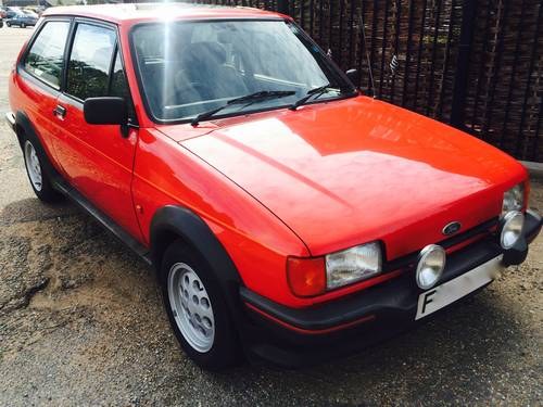 1989 Ford Fiesta XR2 89/F 57k miles 2 owners SOLD