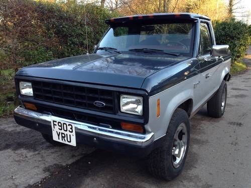 1987 Ford Bronco 11 2WD Pickup SOLD
