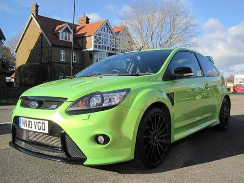 2010 IMMACULATE UNMODIFIED FOCUS RS LUX PACK 2 RS DYNAMICA SOLD