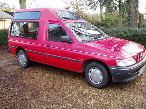 1995 Ford Escort chairman mobility van SOLD