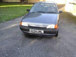 1990 G FORD FIESTA 1.1L , 5 DOOR, For Sale (picture 1 of 4)