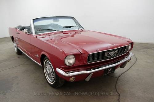 1966 Ford Mustang Convertible 289 For Sale