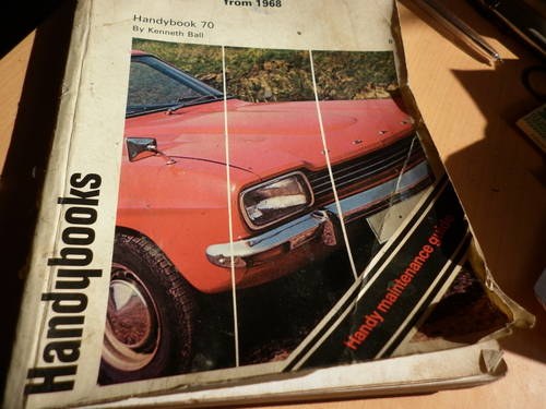 1968 Capri maintenance guide In vendita