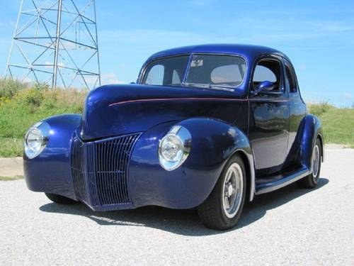 1940 Ford Deluxe 2DR Street Rod For Sale