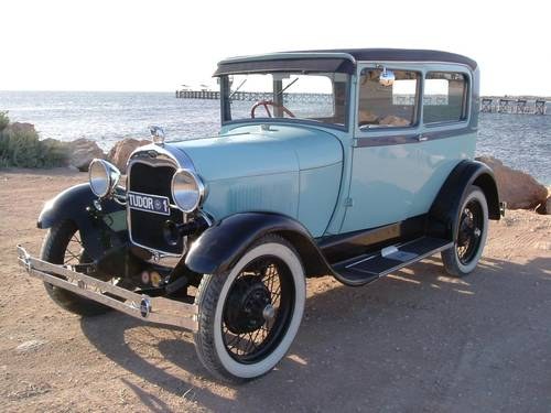 1928 Model A Ford Right hand drive Tudor VENDUTO