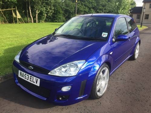 Focus RS 2003 LOW MILEAGE, 2 Owners SOLD