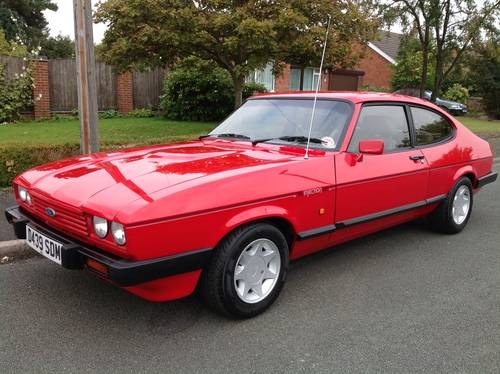 1987 Ford Capri 2.8 injection special Rosso red VENDUTO