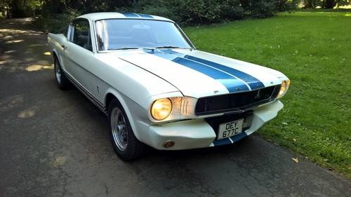 1965 FORD MUSTANG FASTBACK UK REGISTERED 4 SPEED MANUAL For Sale