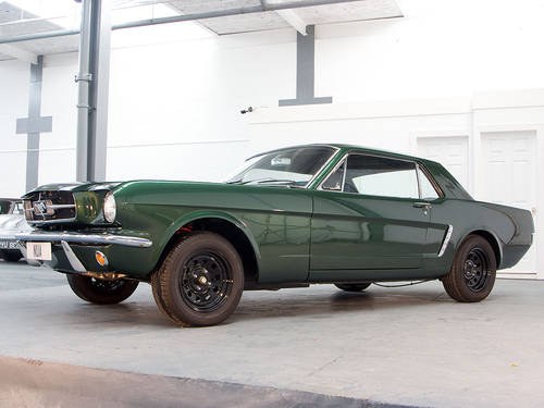 Ford Mustang 6cyl 2 Door Coupe in Highland Green (1965) For Sale