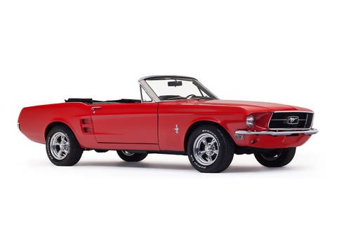1967 SELF DRIVE HIRE - FORD MUSTANG CONVERTIBLE For Hire