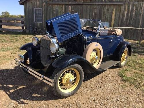 1930 Ford Model A Deluxe Roadster  For Sale